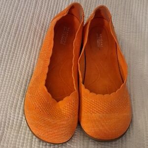 Dearfoams Vibrant Orange Women's Flats